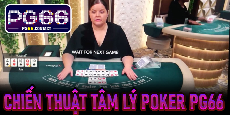 Chiến thuật tâm lý Poker PG66 – đọc đối thủ như sách mở