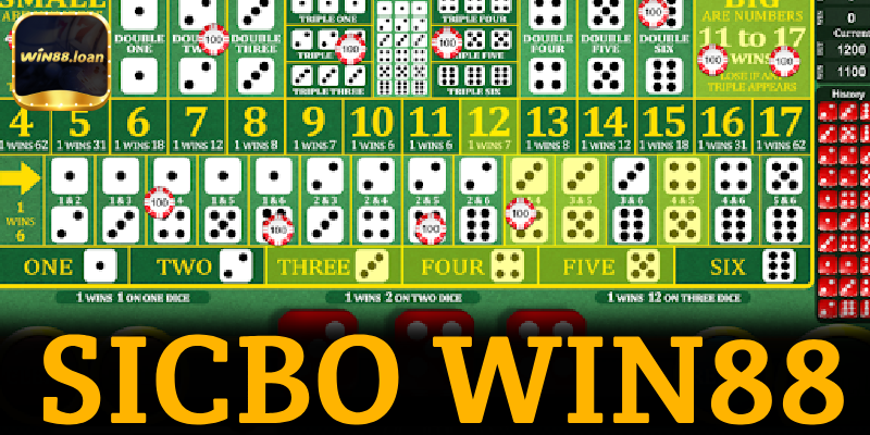 Trải Nghiệm Lắc Xúc Xắc Sicbo Win88 Chuẩn Las Vegas Ngay Tại Nhà